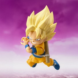 SUPER SAIYAN SON GOKU (MINI) -DAIMA- FIGURA 7,5 CM DRAGON BALL DAIMA SH FIGUARTS COLLECTORS SHOP