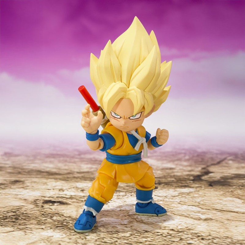 SUPER SAIYAN SON GOKU (MINI) -DAIMA- FIGURA 7,5 CM DRAGON BALL DAIMA SH FIGUARTS COLLECTORS SHOP