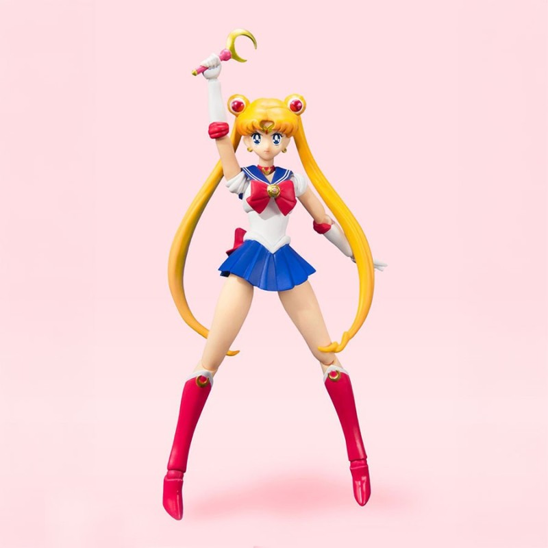 SAILOR MOON -ANIMATION COLOR EDITION- FIG. 14 CM PRETTY GUARDIAN SAILOR MOON SH FIGUARTS R