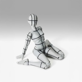 BODY CHAN -SPORTS EDITION WIRE FRAME- (GRAY COLOR VER.) FIG. 13,5 CM BODY KUN / BODY CHAN