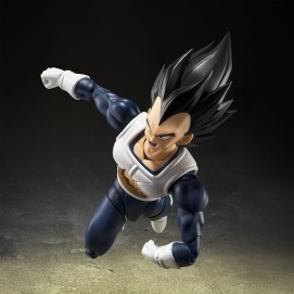 VEGETA -OLD BATTLE CLOTHES- FIG. 14 CM DRAGON BALL Z SH FIGUARTS COLLECTORS SHOP