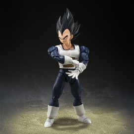 VEGETA -OLD BATTLE CLOTHES- FIG. 14 CM DRAGON BALL Z SH FIGUARTS COLLECTORS SHOP