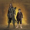 FRODO BAGGINS & GOLLUM FIGURAS 12 & 5 CM THE LORD OF THE RINGS: THE FELLOWSHIP OF THE RING