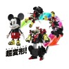 SUPER CHANGE MICKEY MOUSE BY KUNIO OKAWARA FIGURA 12,5 CM DISNEY CHARACTERS CHOGOKIN