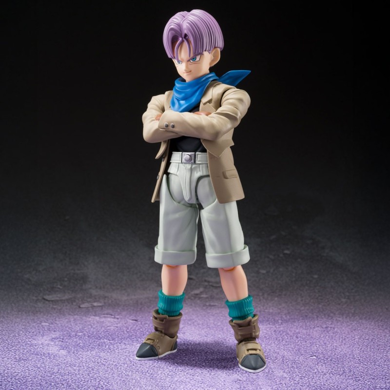 TRUNKS FIG. 12 CM DRAGON BALL GT SH FIGUARTS COLLECTORS SHOP