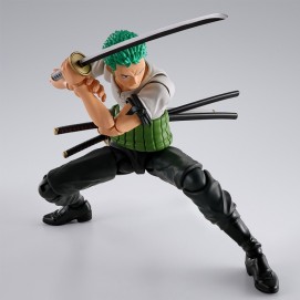 RORONOA ZORO -ROMANCE DAWN- FIG. 15 CM ONE PIECE SH FIGUARTS RE-RUN
