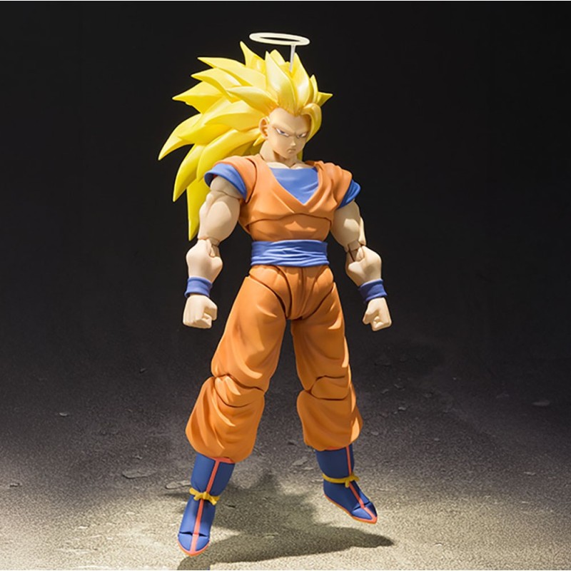 SON GOKU SUPER SAIYAN 3 FIG. 15,5 CM DRAGON BALL Z  SH FIGUARTS RE-RUN