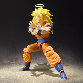 SON GOKU SUPER SAIYAN 3 FIG. 15,5 CM DRAGON BALL Z  SH FIGUARTS RE-RUN