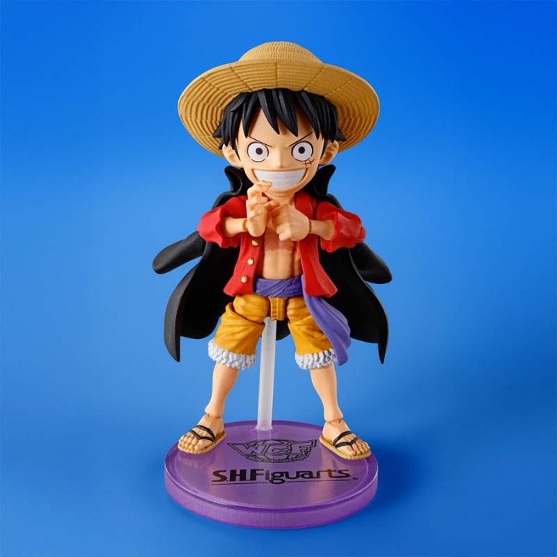 MONKEY D. LUFFY FIG. 7,5 CM ONE PIECE WORLD COLLECTABLE FIGURE X SH FIGUARTS COLLECTORS SH