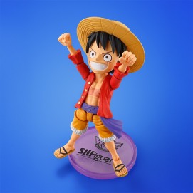 MONKEY D. LUFFY FIGURA 7,5 CM ONE PIECE WORLD COLLECTABLE FIGURE X S.H. FIGUARTS COLLECTOR