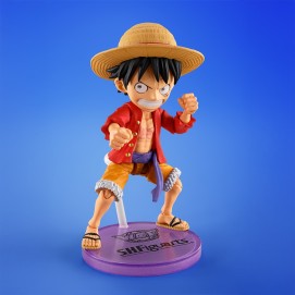 MONKEY D. LUFFY FIGURA 7,5 CM ONE PIECE WORLD COLLECTABLE FIGURE X S.H. FIGUARTS COLLECTOR