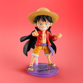 MONKEY D. LUFFY FIGURA 7,5 CM ONE PIECE WORLD COLLECTABLE FIGURE X S.H. FIGUARTS COLLECTOR