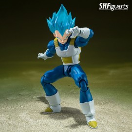 SUPER SAIYAN GOD SUPER SAIYAN VEGETA -UNWAVERING SAIYAN PRIDE- FIGURA 13,5 CM DRAGON BALL SU