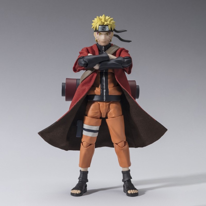 NARUTO UZUMAKI SAGE MODE SAVIOR OF KONOHA VER. FIG. 14,5 CM NARUTO SHIPPUDEN SH FIGUARTS C