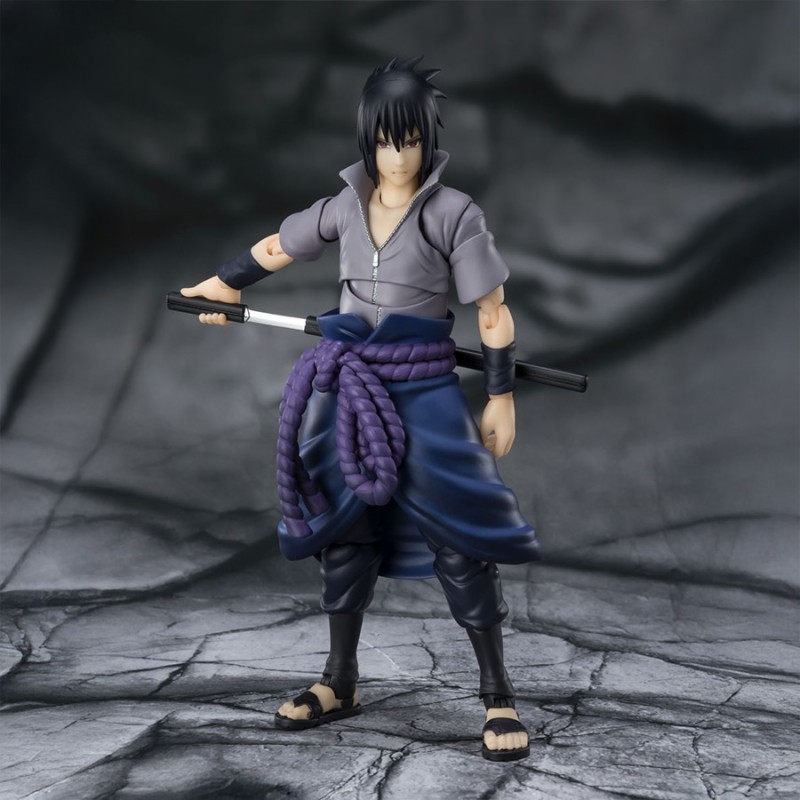 SASUKE UCHIHA HE WHO BEARS ALL HATRED VER. FIG. 14,5 CM NARUTO SHIPPUDEN SH FIGUARTS RE-RU