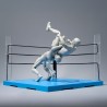 ACT RING (NEUTRAL CORNER) & FOLDING CHAIR SET FOR SH FIGUARTS TAMASHII STAGE