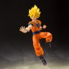 SON GOKU SUPER SAIYAN FULL POWER FIGURA 14 CM DRAGON BALL Z SH FIGUARTS RE-RUN