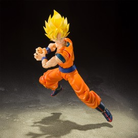 SON GOKU SUPER SAIYAN FULL POWER FIGURA 14 CM DRAGON BALL Z SH FIGUARTS RE-RUN