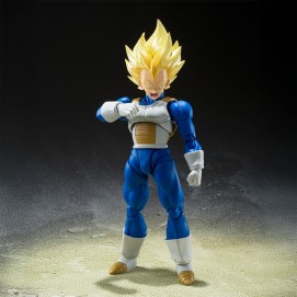 SUPER SAIYAN VEGETA -AWAKENED SUPER SAIYAN BLOOD- FIG 14 CM DRAGON BALL Z SH FIGUARTS RE-R