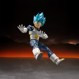 SUPER SAIYAN GOD SUPER SAIYAN VEGETA SH 15TH ANNIVERSARY FIGURA 14 CM DRAGON BALL SH FIGUART