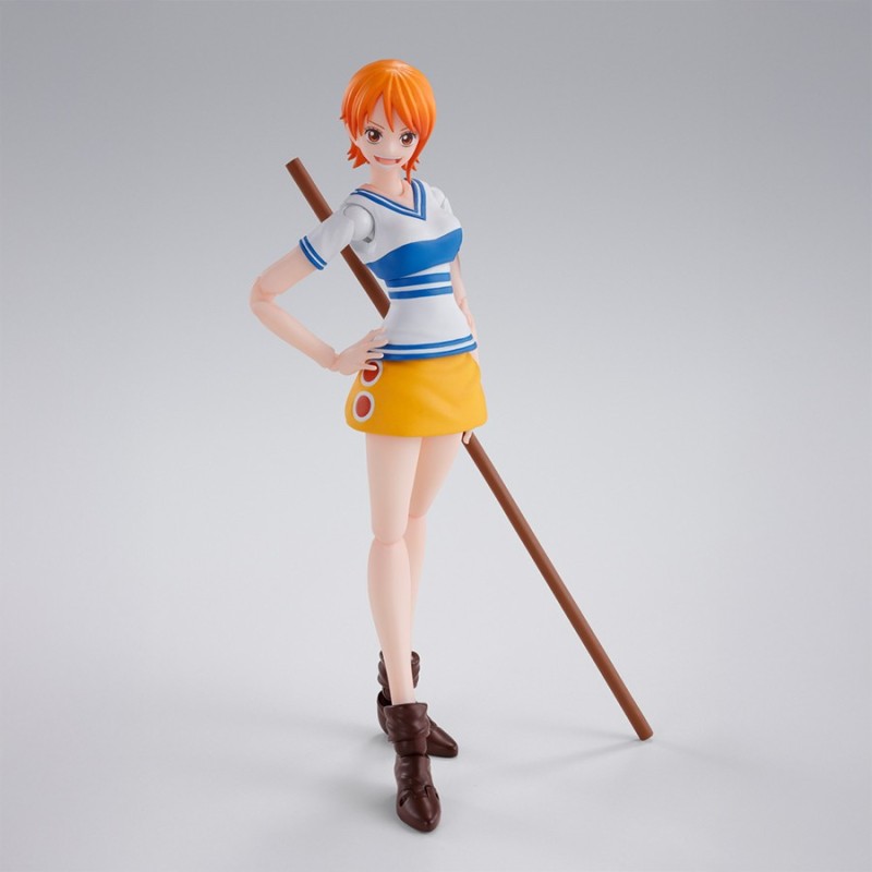 NAMI -ROMANCE DAWN- FIGURA 14 CM ONE PIECE SH FIGUARTS RE-RUN