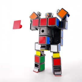 ROBO FIGURA 14,5 CM RUBIK'S CUBE CHOGOKIN