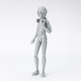 HOMBRE -SCHOOL LIFE- EDITION DX SET (GRAY COLOR VER.) FIG. 13,5 CM BODY-KUN SH FIGUARTS