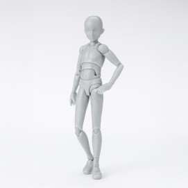 HOMBRE -SCHOOL LIFE- EDITION DX SET (GRAY COLOR VER.) FIG. 13,5 CM BODY-KUN SH FIGUARTS