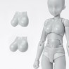 MUJER -SCHOOL LIFE- EDITION DX SET (GRAY COLOR VER.) FIG. 13 CM BODY-CHAN SH FIGUARTS