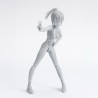 MUJER -SCHOOL LIFE- EDITION DX SET (GRAY COLOR VER.) FIG. 13 CM BODY-CHAN SH FIGUARTS