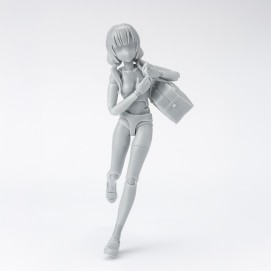 MUJER -SCHOOL LIFE- EDITION DX SET (GRAY COLOR VER.) FIG. 13 CM BODY-CHAN SH FIGUARTS