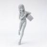 MUJER -SCHOOL LIFE- EDITION DX SET (GRAY COLOR VER.) FIG. 13 CM BODY-CHAN SH FIGUARTS