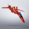 VF-19 CUSTOM FIRE VALKYRIE FIGURA 15 CM MACROSS 7 HI-METAL R