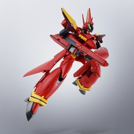 VF-19 CUSTOM FIRE VALKYRIE FIGURA 15 CM MACROSS 7 HI-METAL R