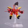 VF-19 CUSTOM FIRE VALKYRIE WITH BASARA NEKKI FIGURA 11 CM MACROSS 7 TINY SESSION