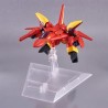 VF-19 CUSTOM FIRE VALKYRIE WITH BASARA NEKKI FIGURA 11 CM MACROSS 7 TINY SESSION