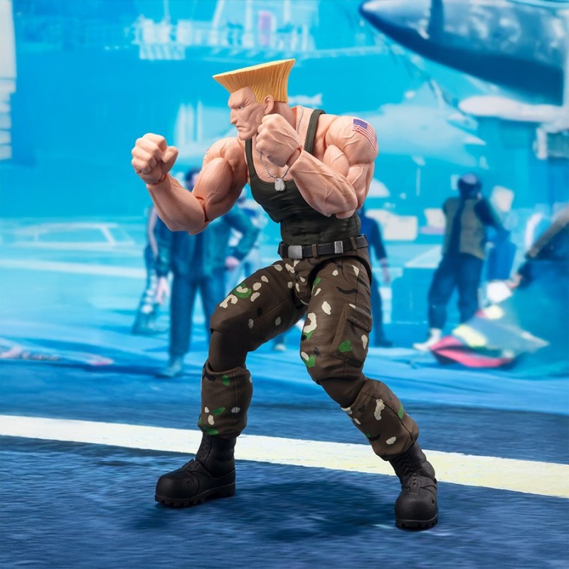 GUILE OUTFIT 2 VER. FIGURA 16 CM STREET FIGHTER SH FIGUARTS