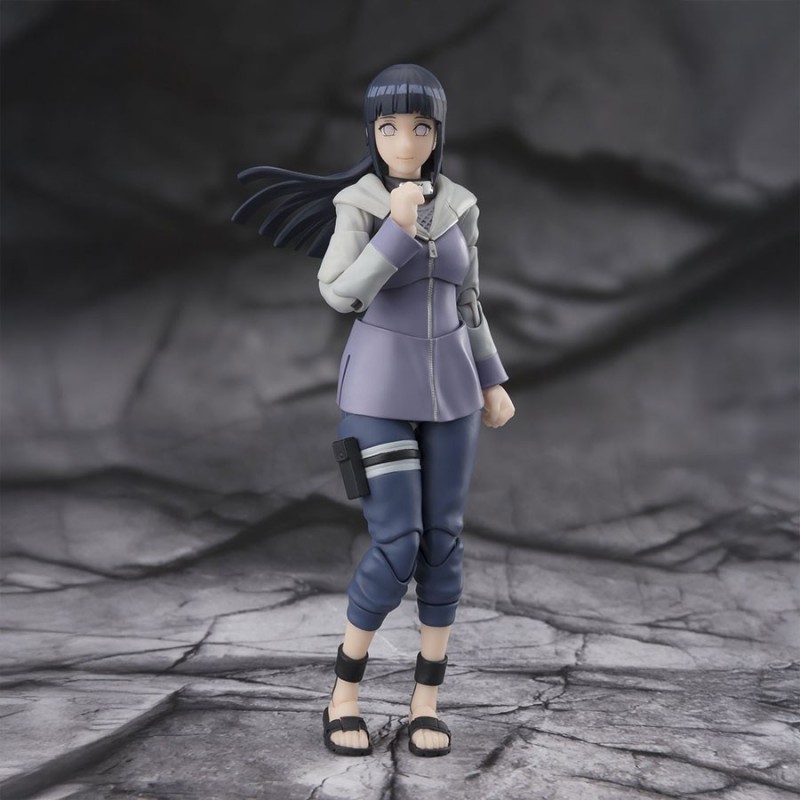 HINATA HYUGA VIRTUOUS BYAKUGAN VERSION FIGURA 13,5 CM NARUTO SHIPPUDEN SH FIGUARTS