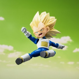 VEGETA SUPER SAIYAN 3 (MINI) -DAIMA- FIGURA 7,5 CM DRAGON BALL DAIMA SH FIGUARTS