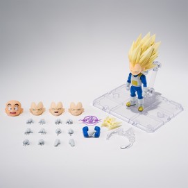 VEGETA SUPER SAIYAN 3 (MINI) -DAIMA- FIGURA 7,5 CM DRAGON BALL DAIMA SH FIGUARTS