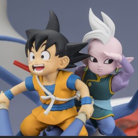 SON GOKU (MINI) & SUPREME KAI (MINI) -WELCOME TO THE GREAT ADVENTURE! VERSION- FIGURA 23 CM DRAGON BALL DAIMA FIGUARTS ZERO COLL