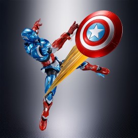 CAPTAIN AMERICA FIGURA 15,5 CM TECH-ON AVENGERS SH FIGUARTS                     PRECIO NETO