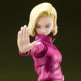 A-18 ANDROID 18 UNIVERSE SURVIVAL SAGA FIGURA 14,5 CM DRAGON BALL SUPER SH FIGUARTS