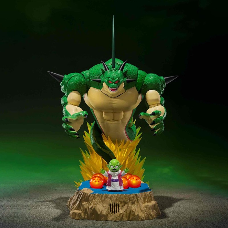 PORUNGA & DENDE LUMINOUS DRAGON BALL SET COME FORTH, GENUINE SHENRON FIGURA 42 CM DRAGON BALL