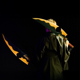 ESPADA NICHIRIN TENGEN UZUI REPLICA 111 CM KIMETSU NO YAIBA PROPLICA            PRECIO NETO   /    FECHA LIMITE:25/03/2022