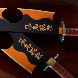 ESPADA NICHIRIN TENGEN UZUI REPLICA 111 CM KIMETSU NO YAIBA PROPLICA            PRECIO NETO   /    FECHA LIMITE:25/03/2022