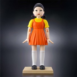 YOUNG-HEE-DOLL FIGURA 25 CM SQUID GAME TAMASHII LAB                             PRECIO NETO / FECHA LIMITE: 25/08/2022