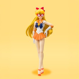 SAILOR VENUS PRETTY GUARDIAN ACE FIGURA 15 CM SAILOR MOON SH FIGUARTS RE-ISSUED PRECIO NETO