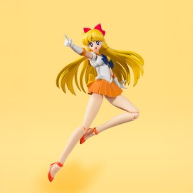 SAILOR VENUS PRETTY GUARDIAN ACE FIGURA 15 CM SAILOR MOON SH FIGUARTS RE-ISSUED