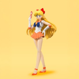 SAILOR VENUS PRETTY GUARDIAN ACE FIGURA 15 CM SAILOR MOON SH FIGUARTS RE-ISSUED PRECIO NETO